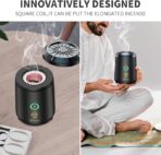 ⁦مبخرة كهربائية محمولة قابلة للشحن – تجربة عطرية فاخرة في أي مكان⁩ - الصورة ⁦3⁩